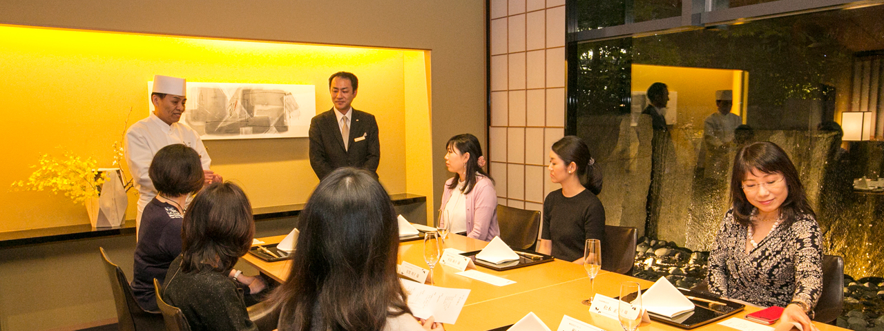 秘書が訪問!接待店レポート「日本料理 水簾」